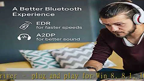 TP-Link USB Bluetooth Adapter for PC(UB400), 4.0 Bluetooth Dongle Receiver Support Windows 11/10/8.