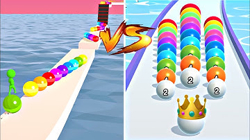 MAX LEVELS BallRun2048 vs Stack Rider🔮🟢🔵:All Levels Gameplay Walkthrough Android, iOS BIG UPDATE