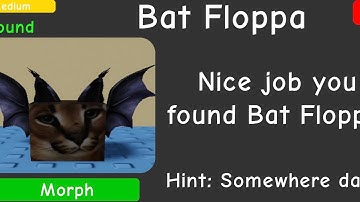 How To Get The “Bat Floppa” | Find The Floppa Morphs #roblox #floppa