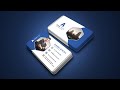 Photoshop Tutorial - Professional Business Card Design