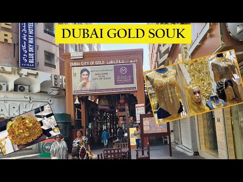 Discovering Dubai's Golden Treasures: A Journey Through the Gold Souk