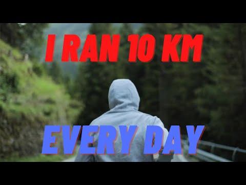 I ran 10 KM EVERY DAY for TWO WEEKS | here is how it went