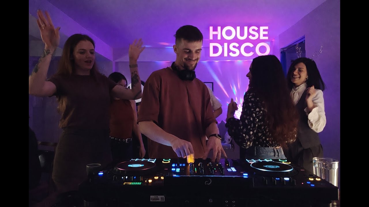 Disco House Music Mix at Home Party Montréal | Borys Kostenko for Friends