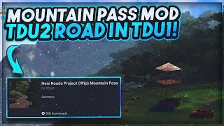 INSANE Test Drive Unlimited Map Mod! TDU2's Mountain Road Imported Into TDU1!