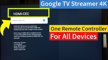 Google TV Streamer 4K | How to Enable and Disable HDMI CEC