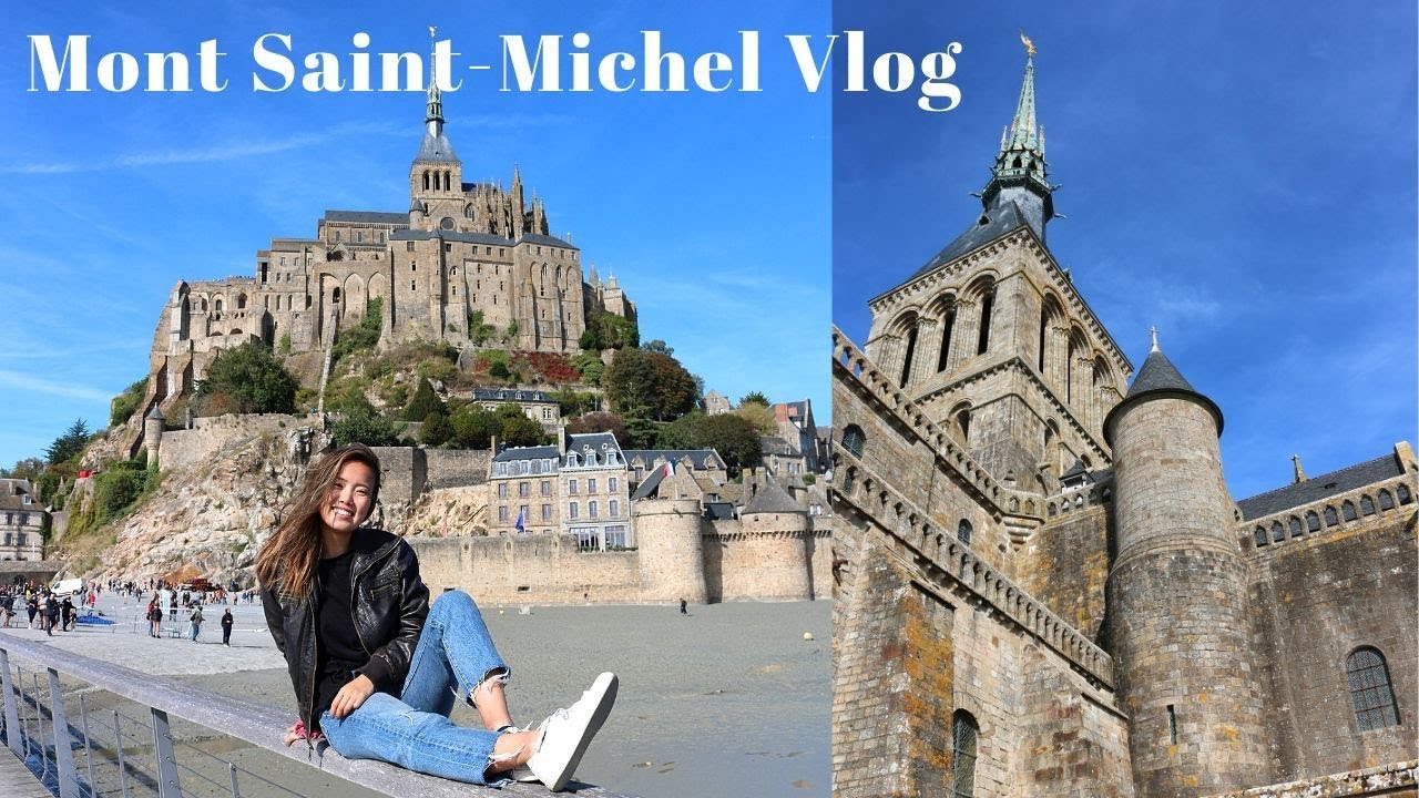 Day Trip to Mont Saint-Michel!!! Brittany and Normandy, France vlog - Study Abroad Series #3