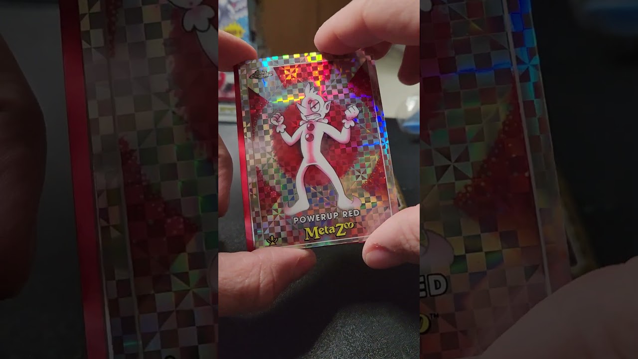 Pulling A 1/1 Metazoo Topps Crome Battle Superfractor With My Daughter 🔥