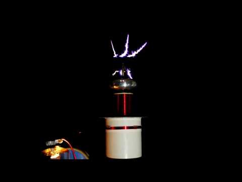 Cameron's Vacuum Tube Tesla Coil w/ Ion Motor or S...