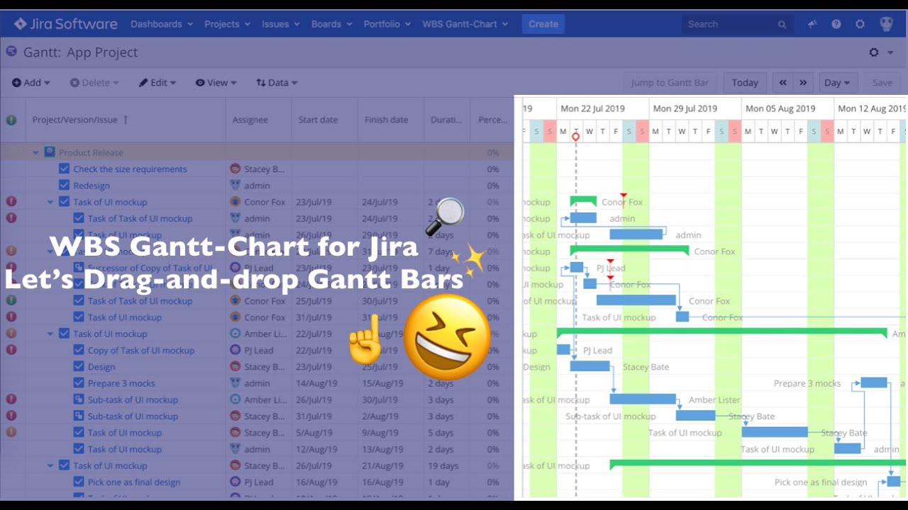 Drag And Drop Gantt Chart