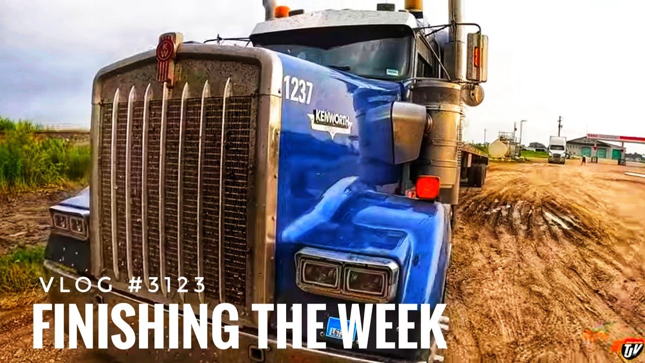 FINISHING THE WEEK | My Trucking Life | Vlog #3123 - YouTube