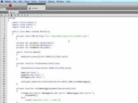 Interagire con PHP usando Actionscript 3.0 - flepstudio.org