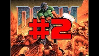 DooM Quick 100% Walkthrough, E1M2, on the Ultraviolence Difficulty