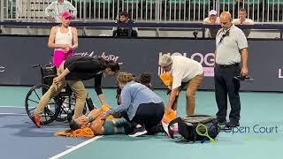 : Bianca Andreescu's devastating injury in Miami