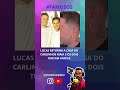 Lucas retorna a casa do Carlinhos Maia e os dois trocam farpas