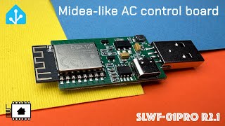 Overview of the SLWF-01pro r2.1 air conditioner control board and a bit of reverse engineering
