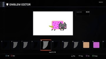 Bo3 easy cool nyan cat emblem
