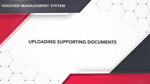 Uploading Supporting Documents