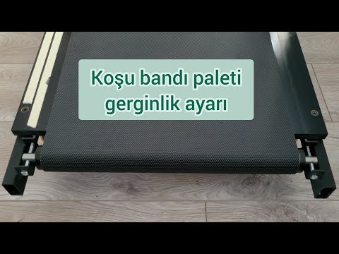 Koşu bandı paleti gerginlik ayarı nasıl yapılır ? / treadmill drive belt adjustment