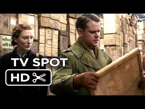 The Monuments Men 'Newsreel' Extended Spot (2013) - George Clooney Movie HD