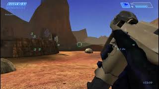 Halo Combat Evolved CTF-BloodGulch multiplayer gameplay on server CTF SHOTTY 15 CAP