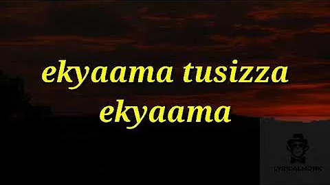 Rema-namakula ekyaama( lyrics video)
