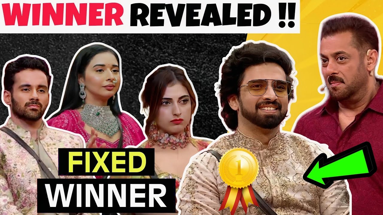 Bigg Boss 19 WINNER LEAKED 😱 Winner already Fixed ? REAL Winner Revealed  BB19 | TOP 5 REVEALED