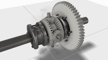 Differential animation in Autodesk Inventor