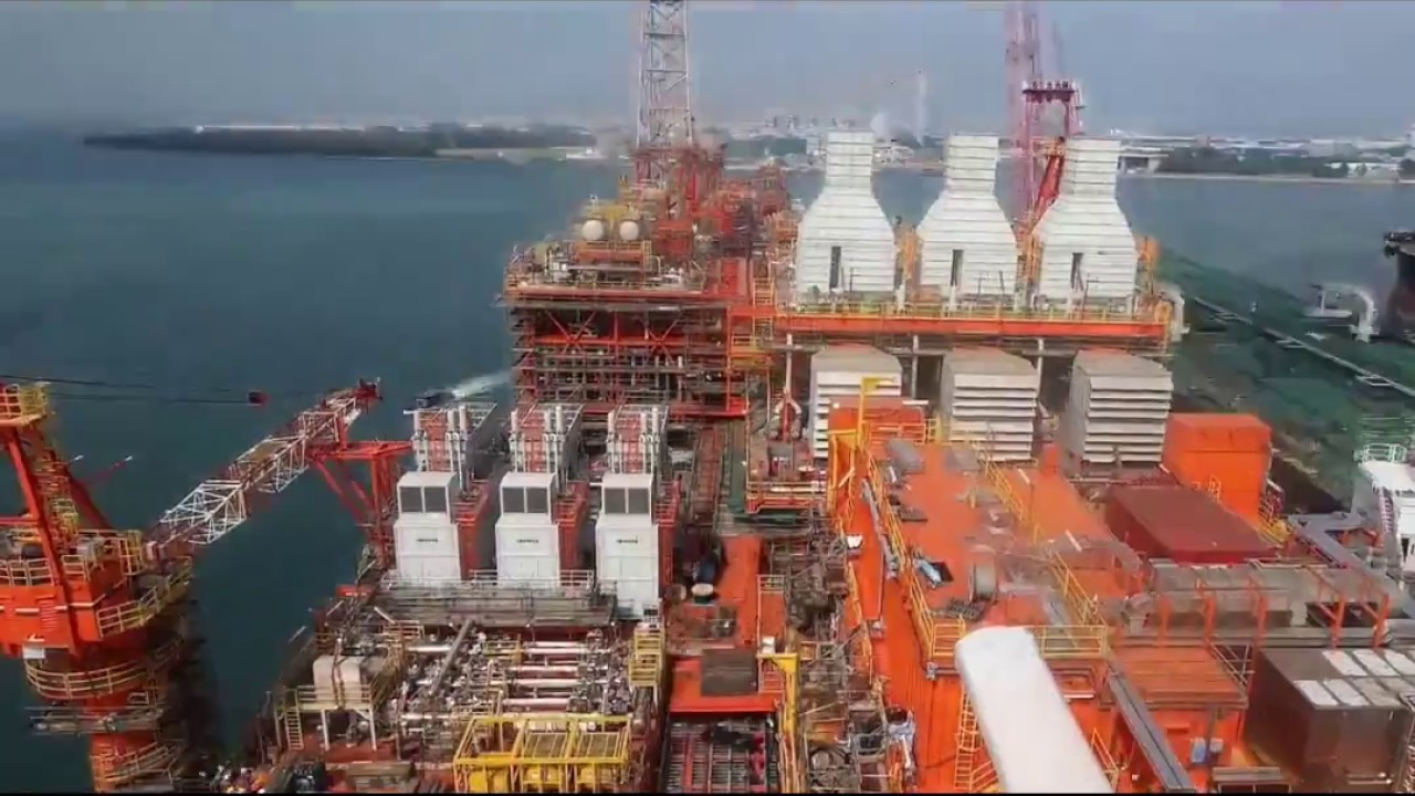 The story of the FPSO construction - East Hub Project | Eni Video Channel