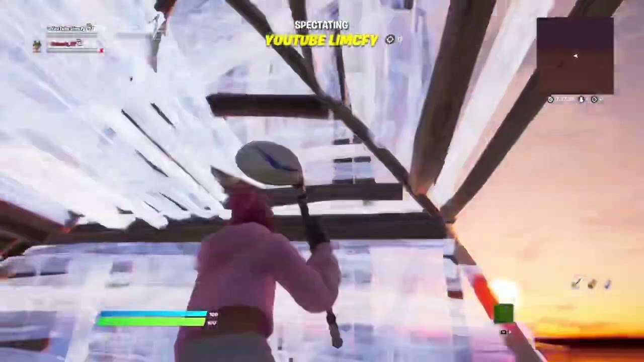 Spectating The Best Old School Builder On Controller In Fortnite.. (Limcfy)