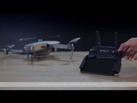 DJI Mavic Pro Platinum   подключение пульта управления