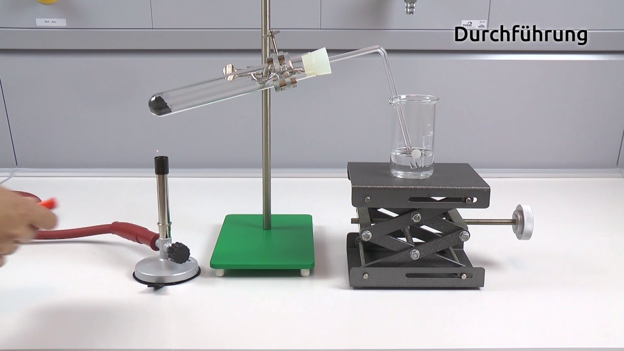 Kupfergewinnung durch Redoxreaktion