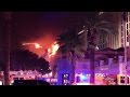 Las Vegas : le toit du Bellagio part en fumée