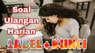 SOAL ULANGAN HARIAN LABEL KELAS 9