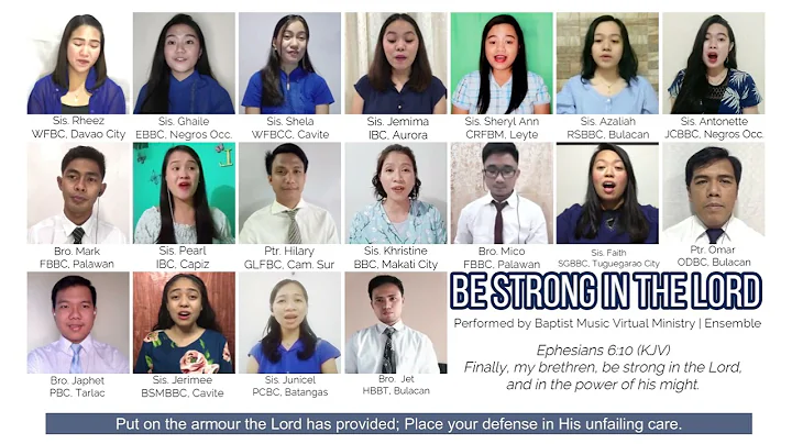 Be Strong in the Lord | Baptist Music Virtual | Ensemble