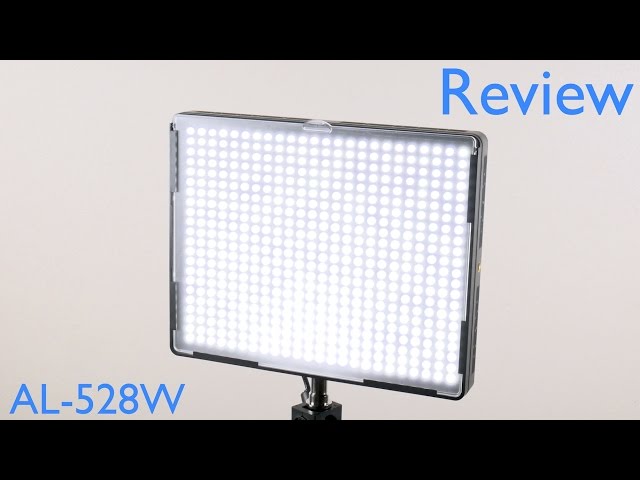 Aputure Amaran AL-528W LED Flood Light Review and Test - YouTube