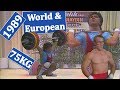 75KG | 1989 | World & European Weightlifting Championships (Athens, Greece)