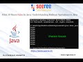 Print 10 Times False In Java | Understanding Boolean Operations in Java | seeree