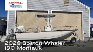 2026 Boston Whaler 190 Montauk For Sale at MarineMax Westbrook, CT