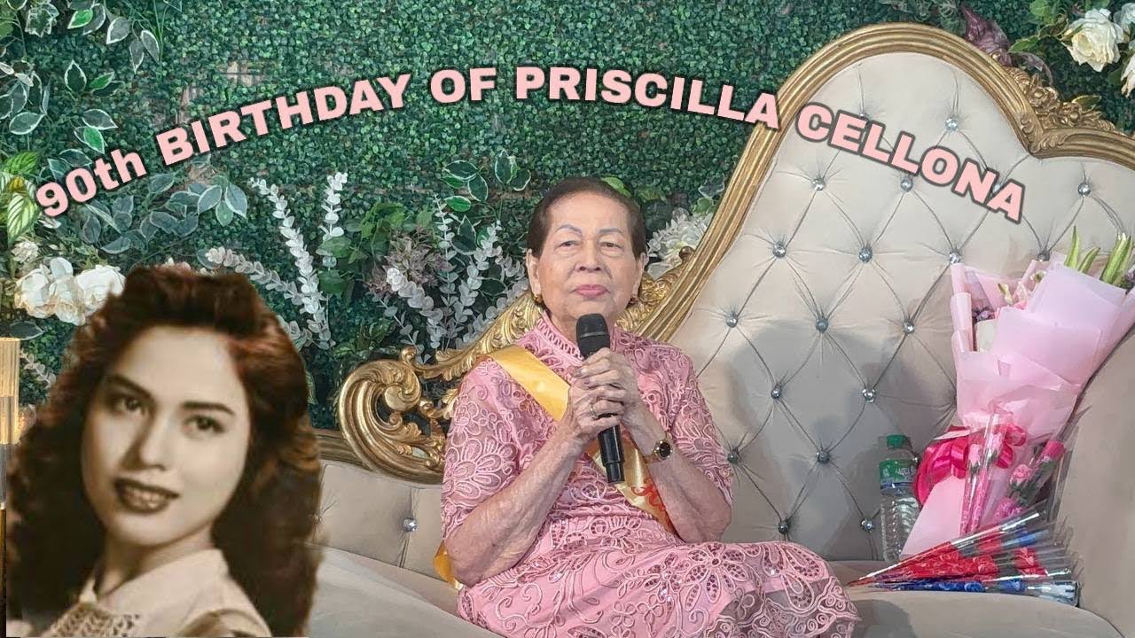 LVN VETERAN ACTRESS | PRISCILLA CELLONA CELEBRATES HER 90TH BIRTHDAY 