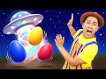 Sky Vehicles Surprise Eggs 🛸🥚 | TigiBoo Kids Songs