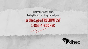 DHEC National HIV Testing Day June 28th PSA
