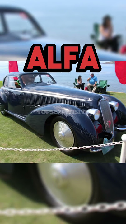 The 5 most expensive Alfa Romeo in the world #top5 #expensive #alfaromeo #alfa