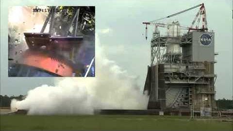 J-2X Engine Test A2J003.wmv