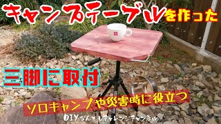 三脚テーブル Amazon | 【三脚テーブル】ソロキャンプ必需 カメラ三脚に