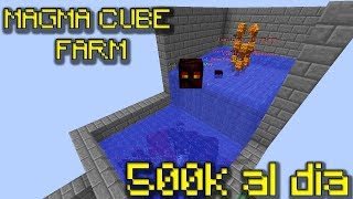 Hypixel Skyblock Ep38, GRAJA DE MAGMA CUBES AFK +500k diarios