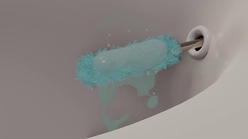 3D animation illustrating a toilet with extra features (Loaf-soap-water) - Blender 2.8