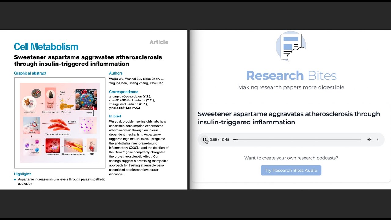 You can now listen to your favorite research papers on the go