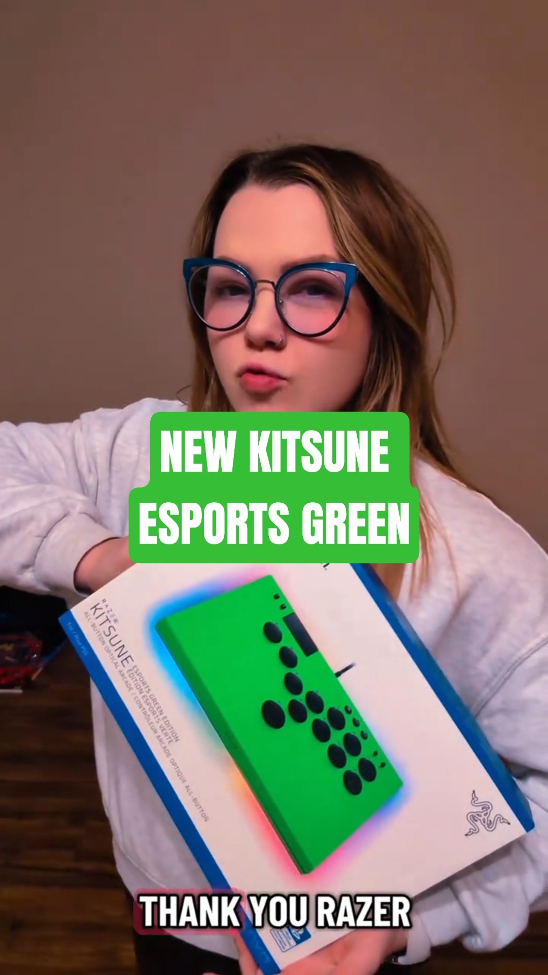 Razer sent me their new leverless Kitsune! #TEKKEN #FGC - YouTube