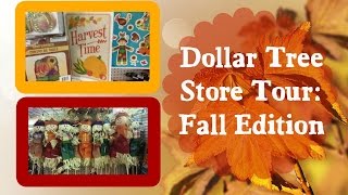 Dollar Tree Store Tour: Fall Edition