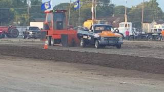 Monroe county fair truck pull